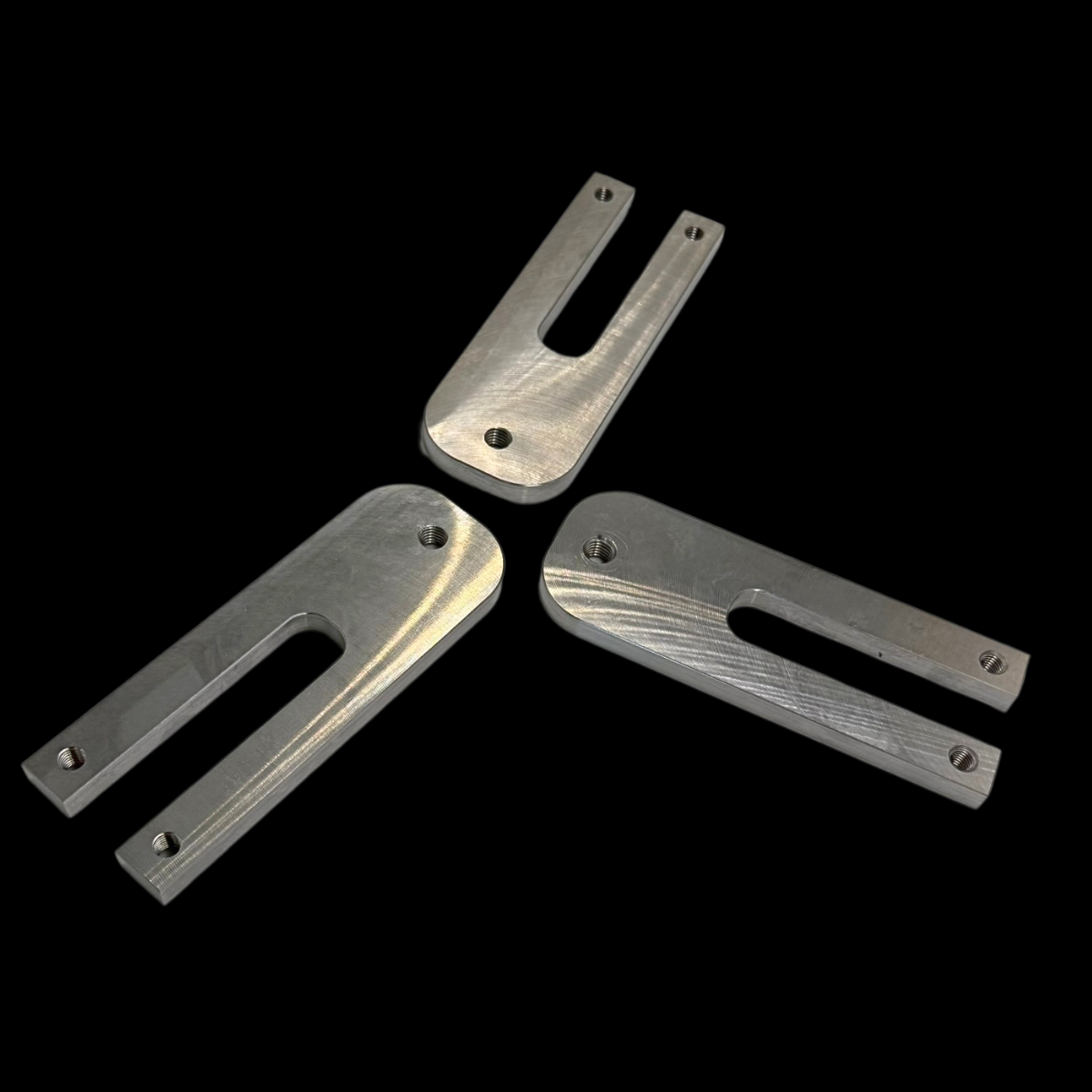 ensemble de pièces mécaniques en acier 40cmd8 usinées pour le secteur aéronautique à lyon